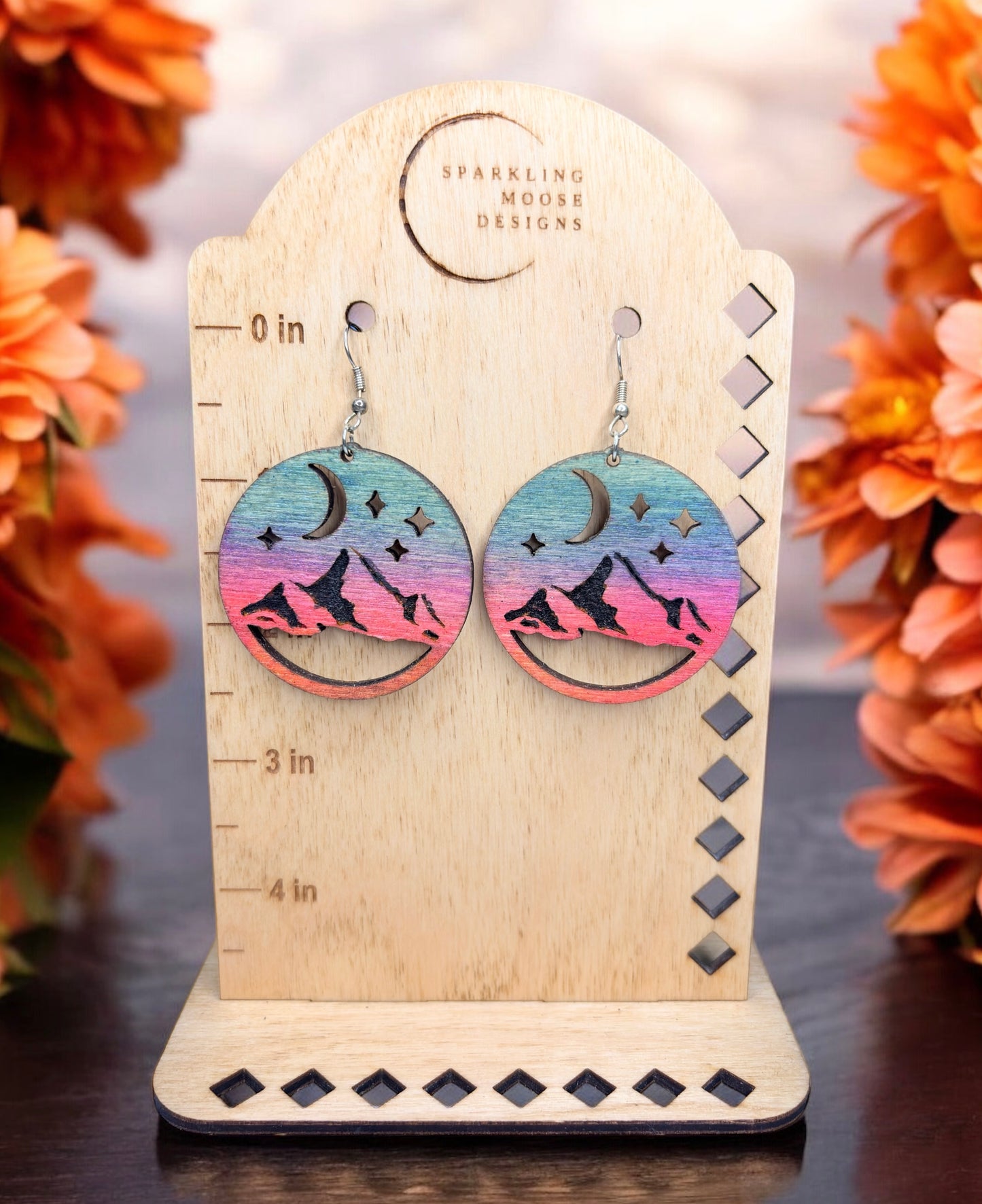 Mountain Scene Earrings