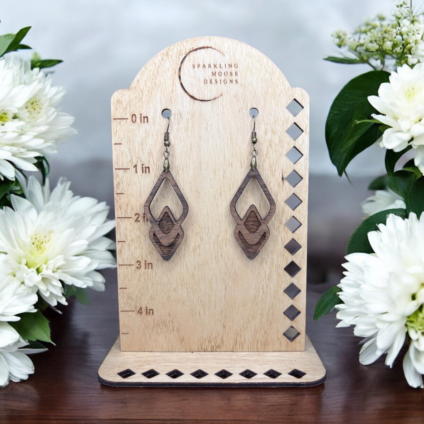 Bocote Hardwood Earrings