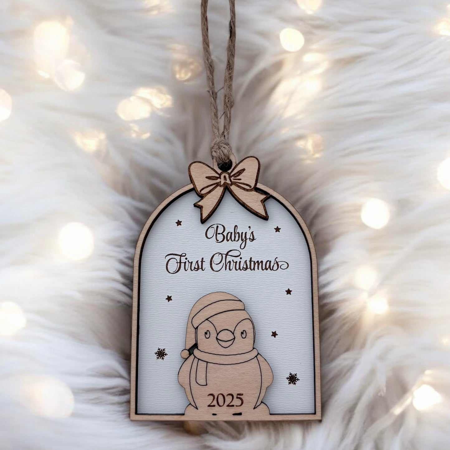 Baby’s First Christmas Penguin Ornament