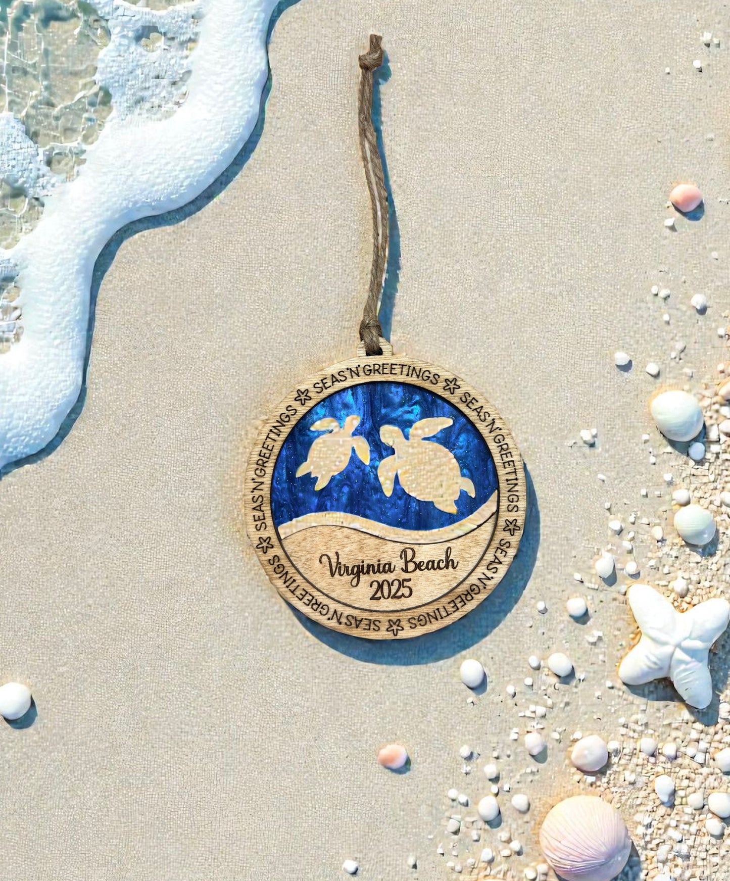Beachy Ornament