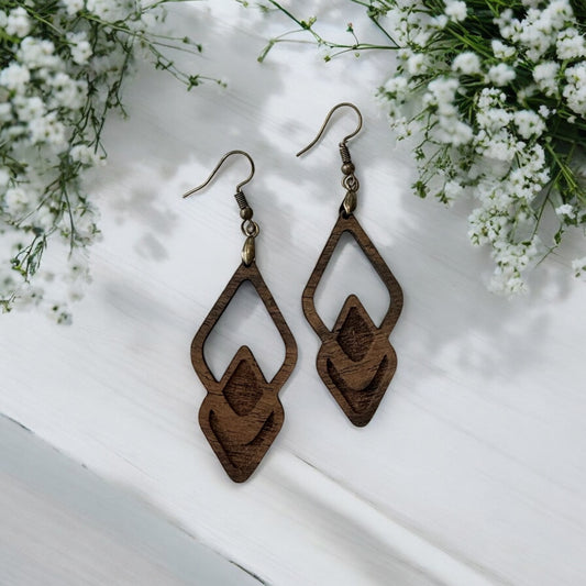 Bocote Hardwood Earrings