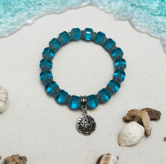 Sand Dollar Charm Bracelet
