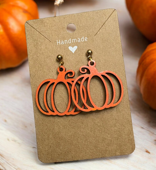 Orang Pumpkin Earrings