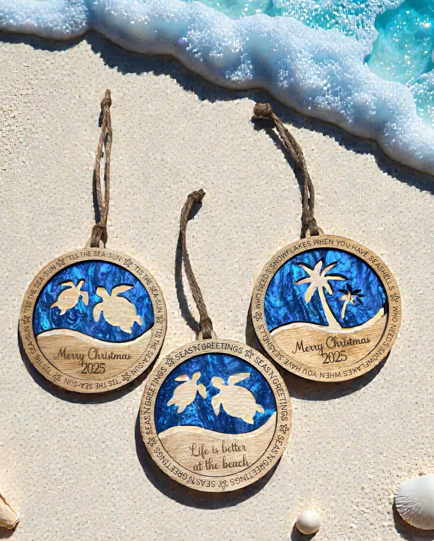 Beachy Ornament