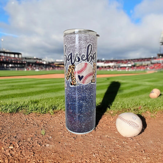 Baseball Mom Sublimation Tumbler