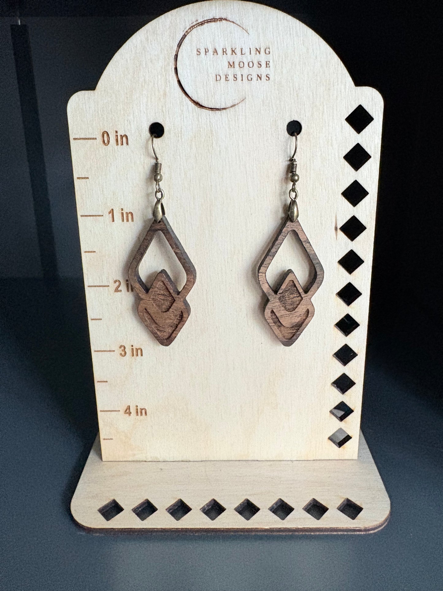 Bocote Hardwood Earrings