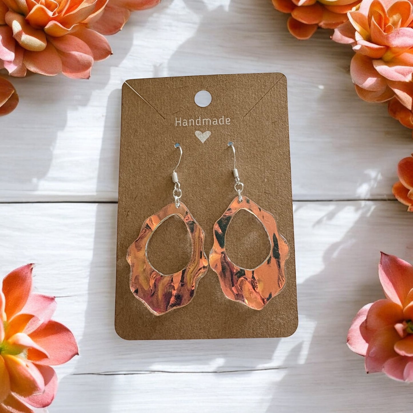 Iridescent Acrylic Earrings