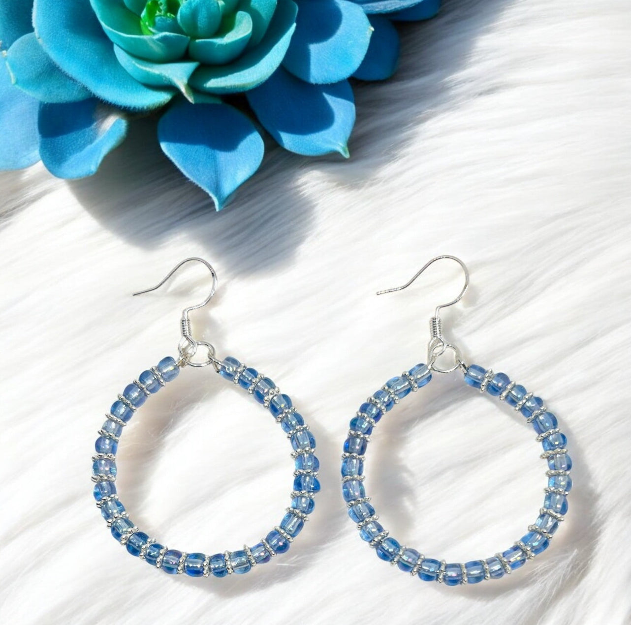Baby Blue Earrings
