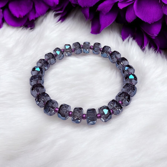 Blue Holographic Bracelet