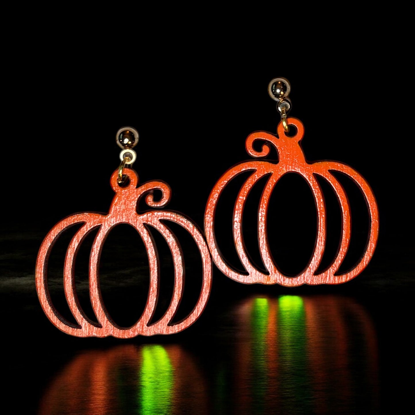 Orang Pumpkin Earrings