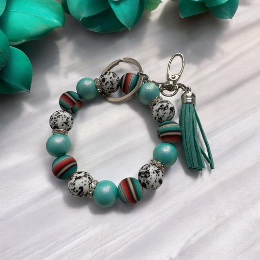Serape Wristlet Keychain